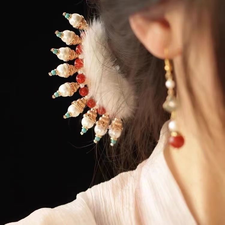 Cute Tassel Hairpin Set Hair Accessories for Daily Use