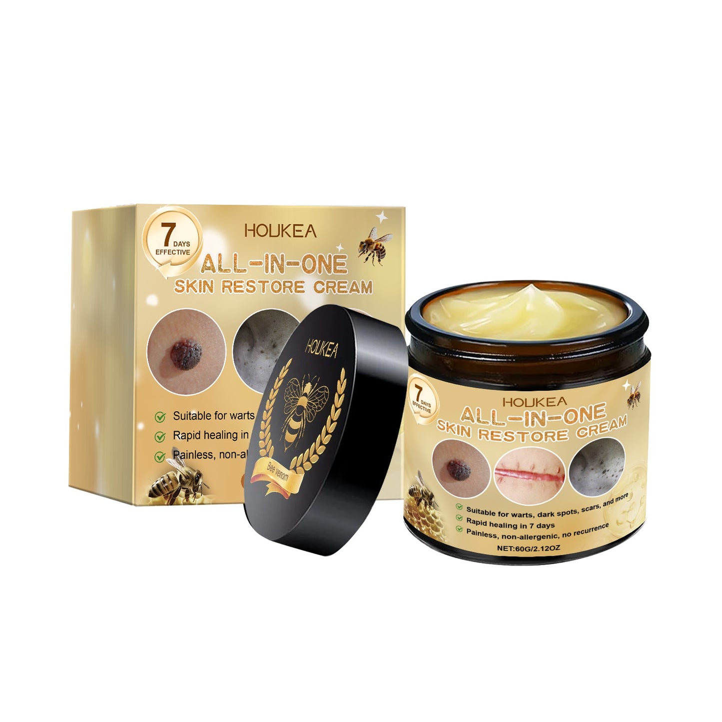 All-In-One Skin Repair Cream with Bee Venom & Tea Tree - 60g