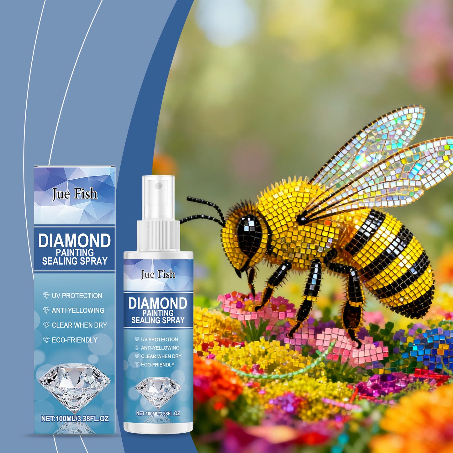 Diamond Painting Seal Spray - 100ml for Art & Craft Protection