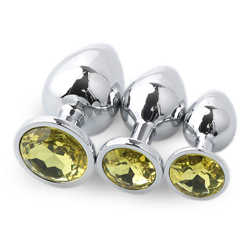 Metal Anal Plug Set - Adult Leisure Toys for Backdoor Stimulation