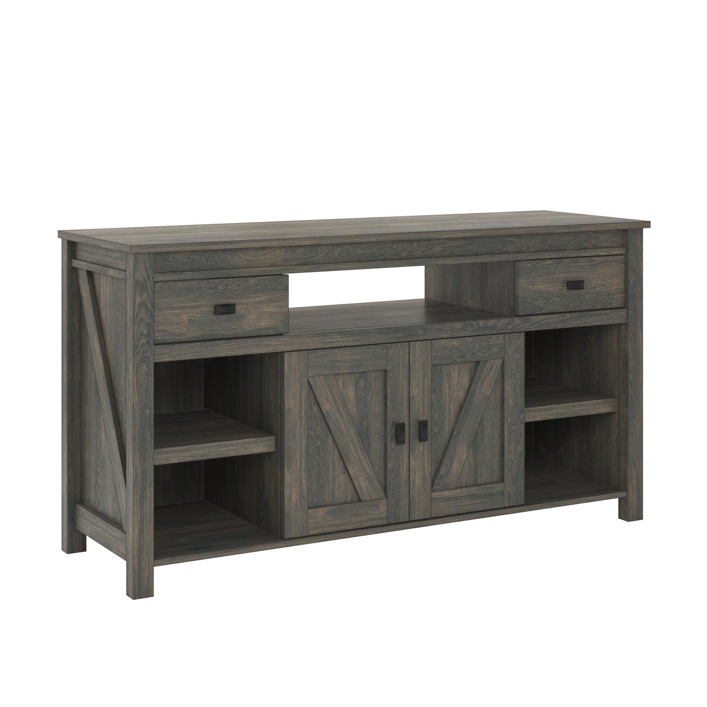 Farmington TV Stand for TVs Up to 60" - Oak Finish