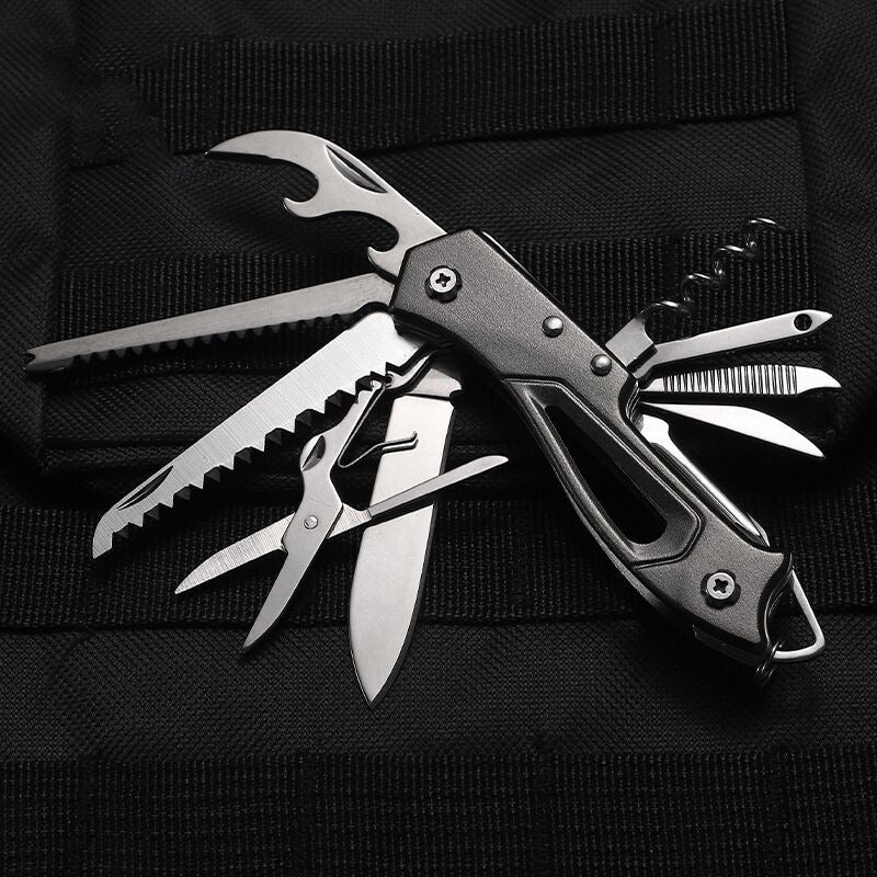 Multifunctional Outdoor Camping Knife Stainless Steel Compact Tool