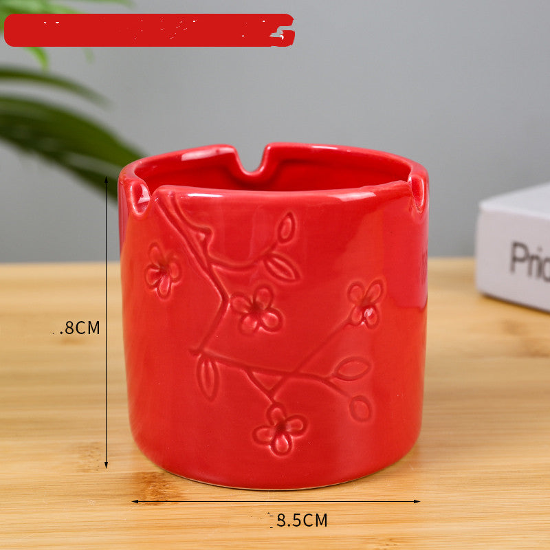 Modern Ceramic Ashtray - Simple Home & Garden Decor