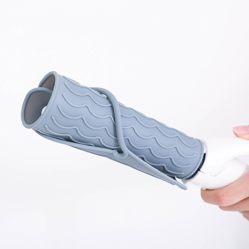 Portable Hair Curler & Straightener Silicone Heat Proof Mat for Styling