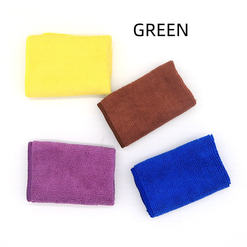 Microfiber Kitchen Cleaning Rags 25x25cm & 30x30cm, Water Absorbent, 5-Piece Set