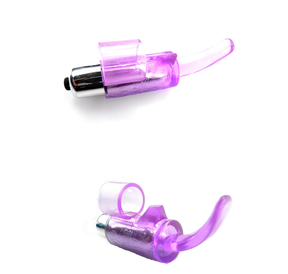 Handheld Tongue Shock Vibration Device for Wellness and Oral Care