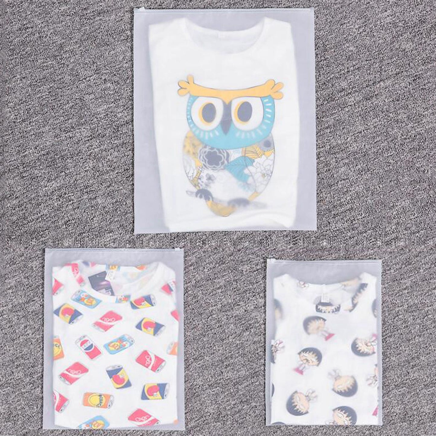9Pcs Per Set Clothes Storage Bags Water-Resistant Travel Luggage