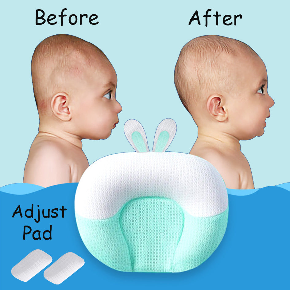 Baby Head Shaping Pillow with Adjustable Columns - Anti-Eccentric Corrector