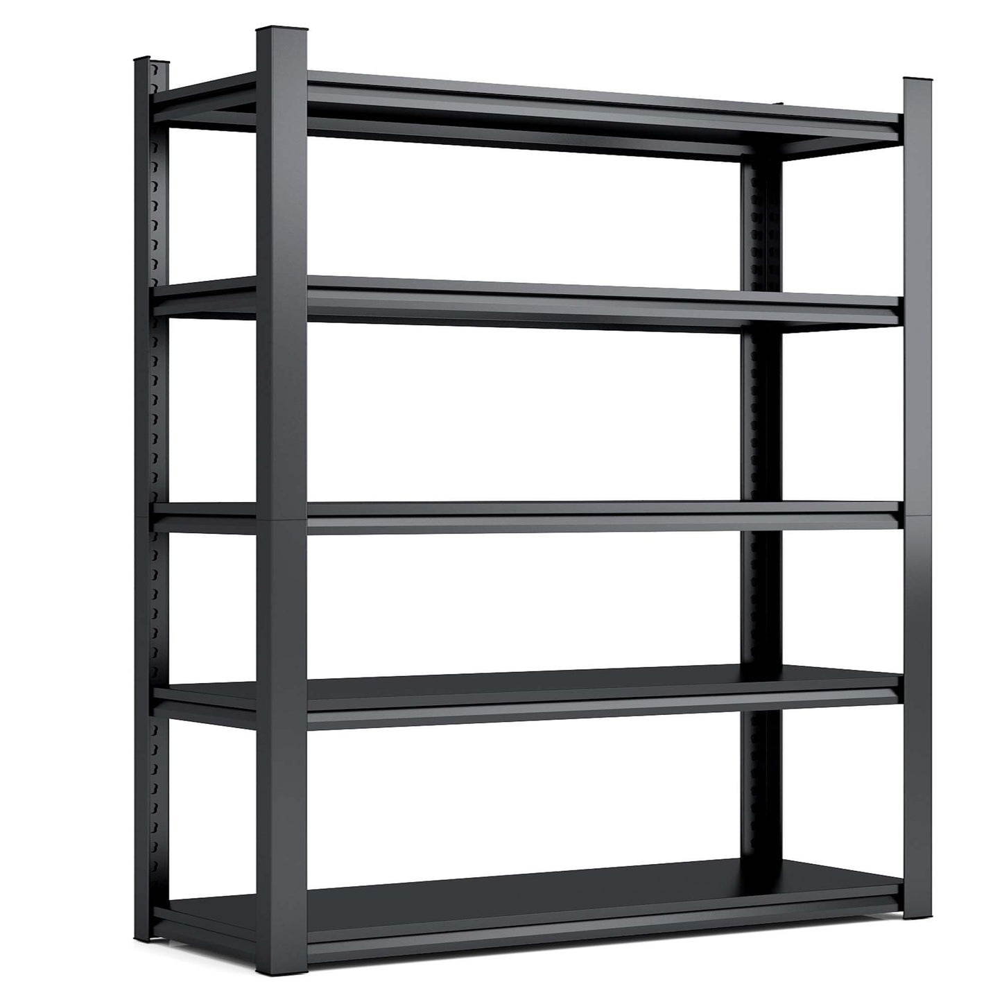 78 H 5 Tier Metal Shelves For Storage Garage Shelving 2000LBS Heavy