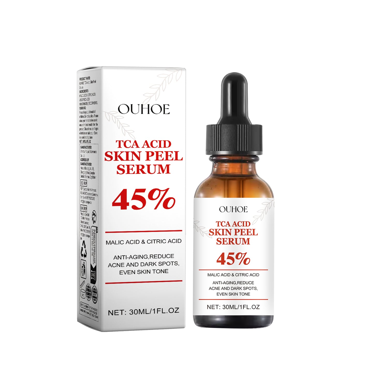 TCA Acid Skin Peel Serum - Anti-Aging Facial Treatment for Smoother Skin