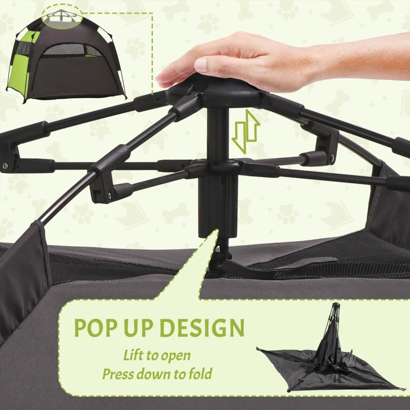 Pop-Up Dog Tent for Large & Extra Large Dogs - Portable Outdoor Shelter