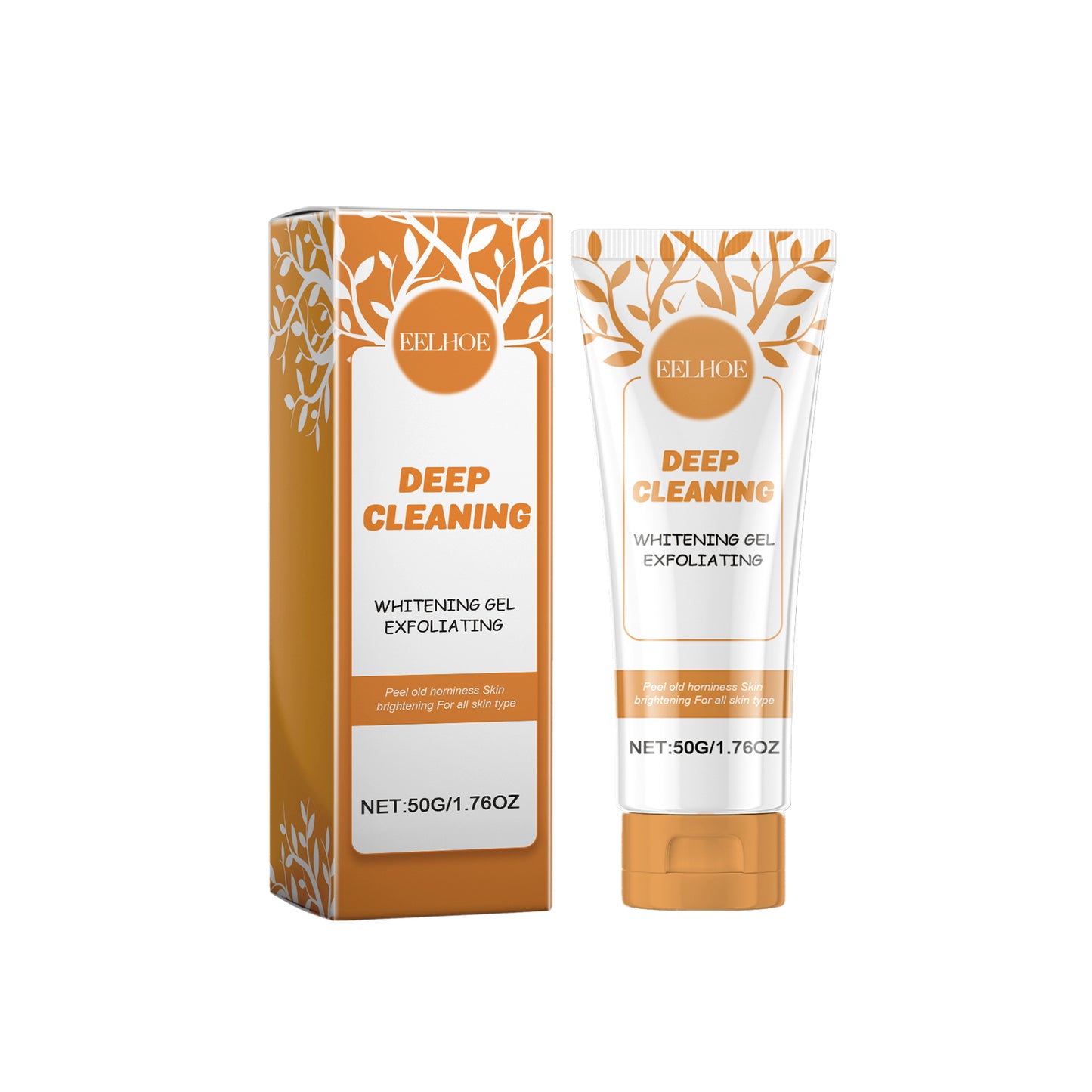 Deep Cleaning Exfoliating Whitening Gel - Brightening Skin Care Treatment