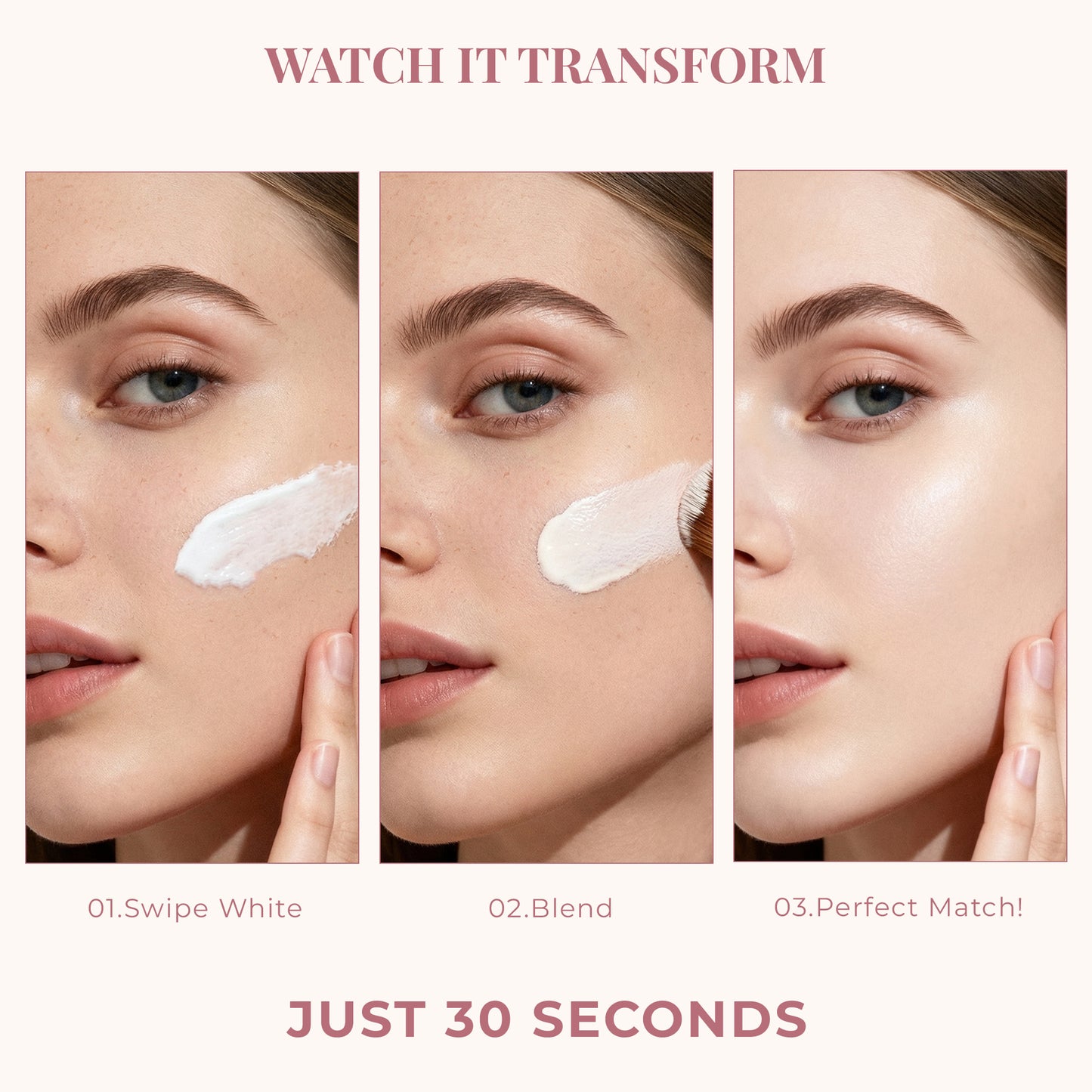 Color-Changing Foundation Stick - Adjustable Makeup Base