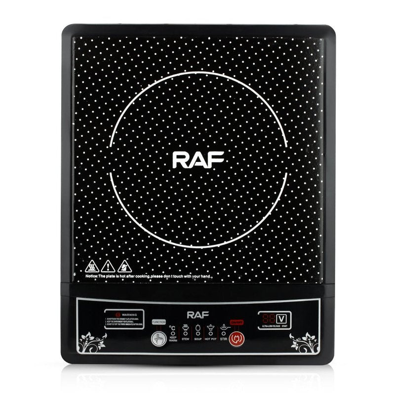 Portable Induction Cooker 2000W Smart Touch Button Kitchen Appliance
