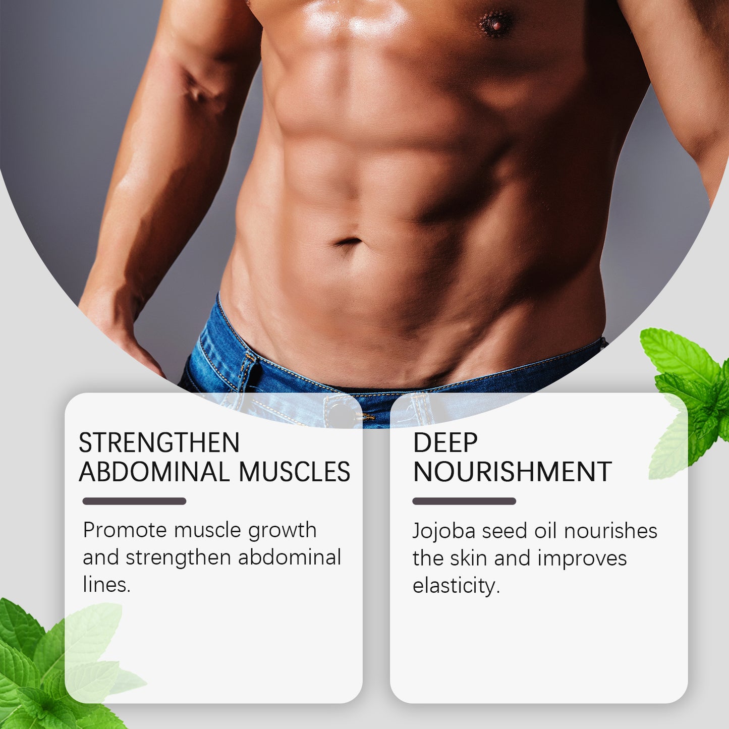 Abdominal Muscle Firming Massage Cream - Sculpting Body Care Cream