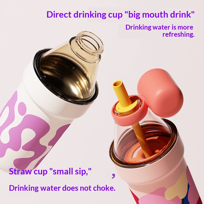 Insulated Travel Mug with Large Capacity - Portable Heat-Preserving Drinkware