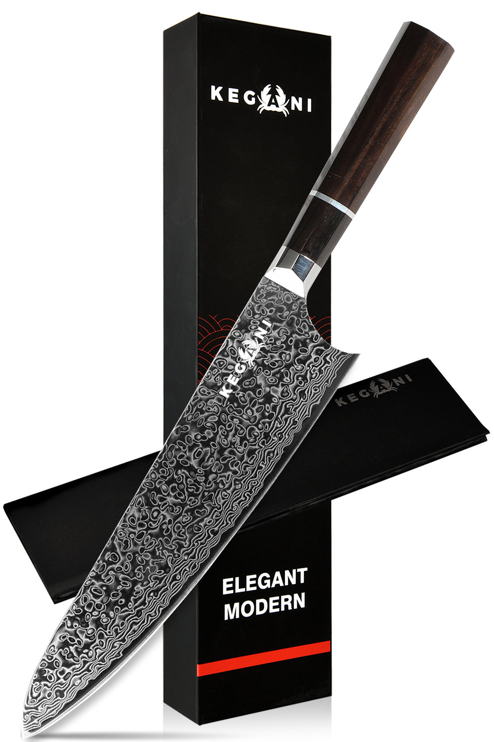 Japanese Kiritsuke Chef Knife - 67 Layers VG-10 Damascus Steel