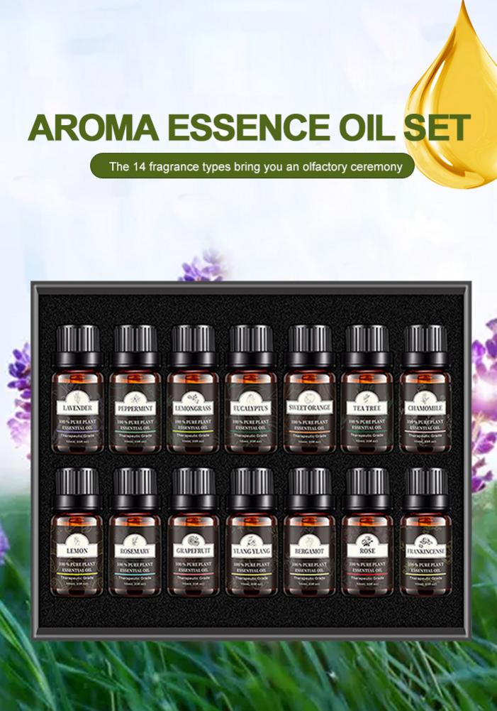 Essential Oil Set - 10ml Plant Aromatherapy