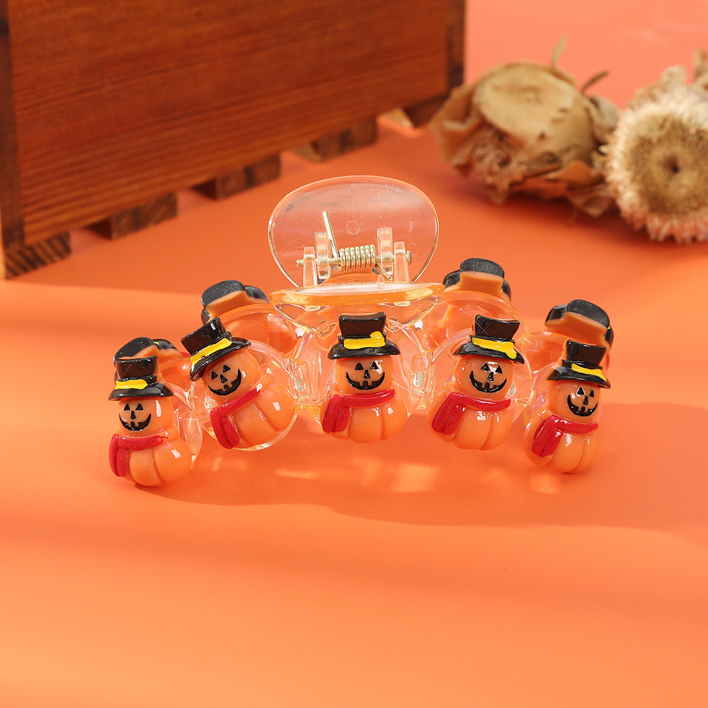 Women's Fantasy Hairpin Set - Cute Halloween Pumpkin & Ghost Styles