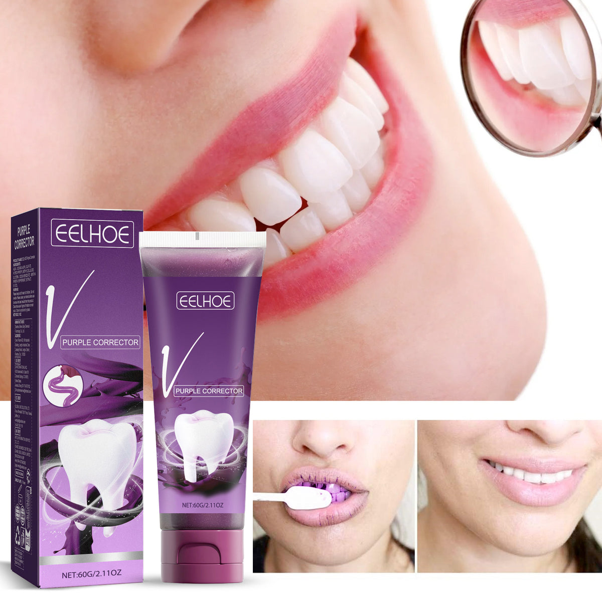 Purple Tone Whitening Toothpaste - 60g