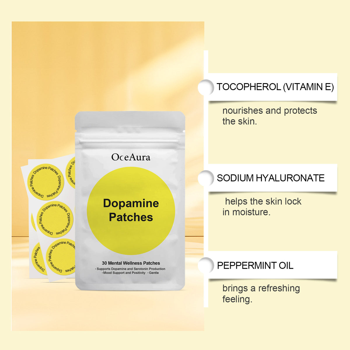 Moisturizing Body Care Patch 30pcs