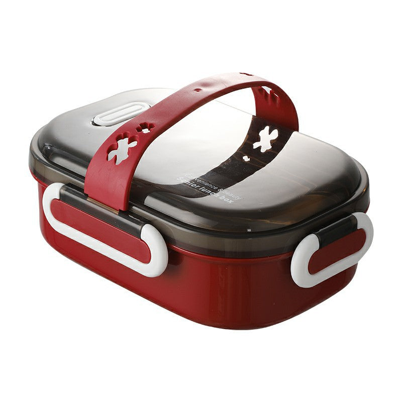 304 Stainless Steel Insulated Bento Lunch Box Layered Sealed Food Container