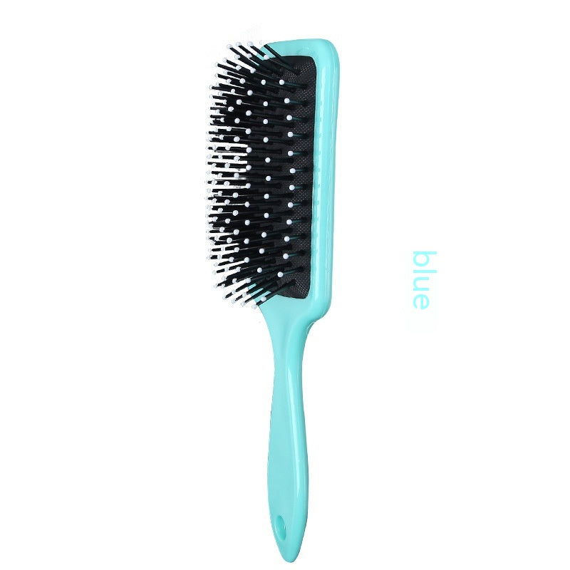 Solid Color Airbag Massage Anti-Knot Hair Comb - Hair Care Tool with Gentle Massage