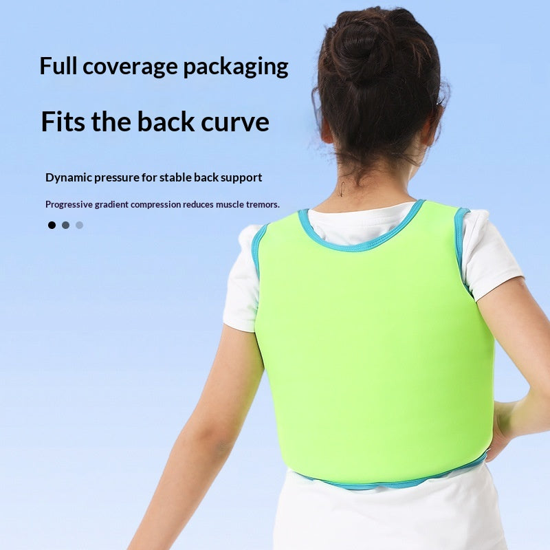 Children's Buoyancy Life Jacket - Fluorescent Green