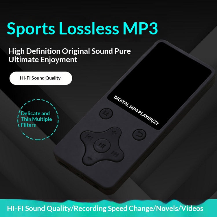 Ultra-Thin MP4 Player with 1.8-inch Screen, FM Radio & Voice Recording