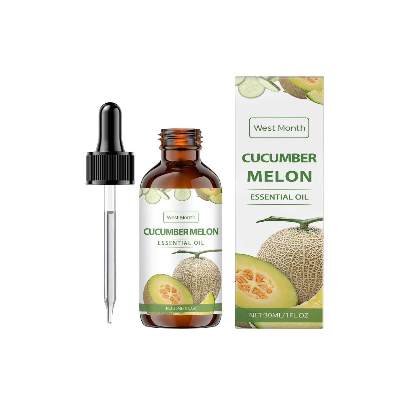 Cucumber Soothing Essential Oil - 30ml Hydrating & Nourishing Skin Care