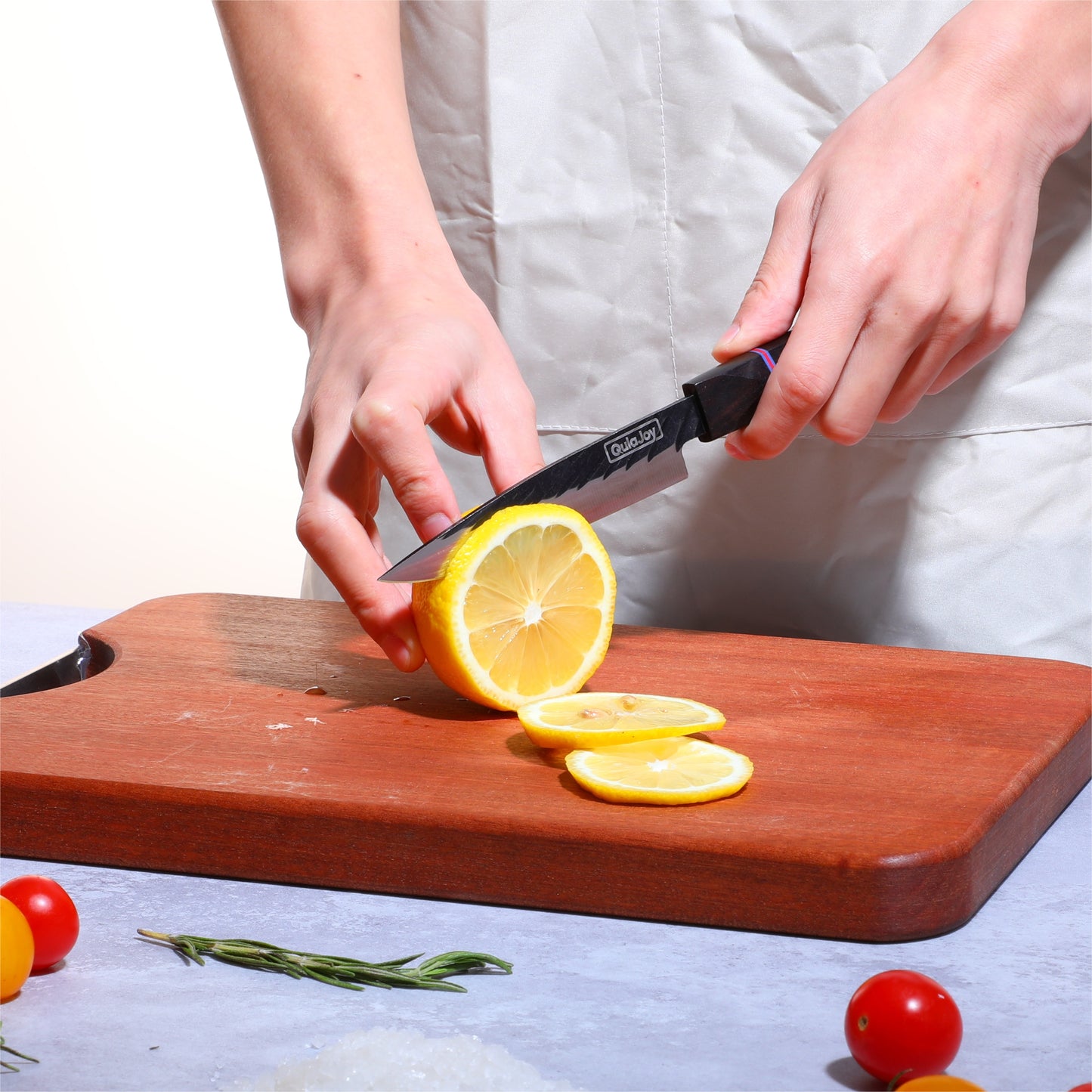 8-Inch Japanese Chef Knife - Hand Forged High Carbon Steel