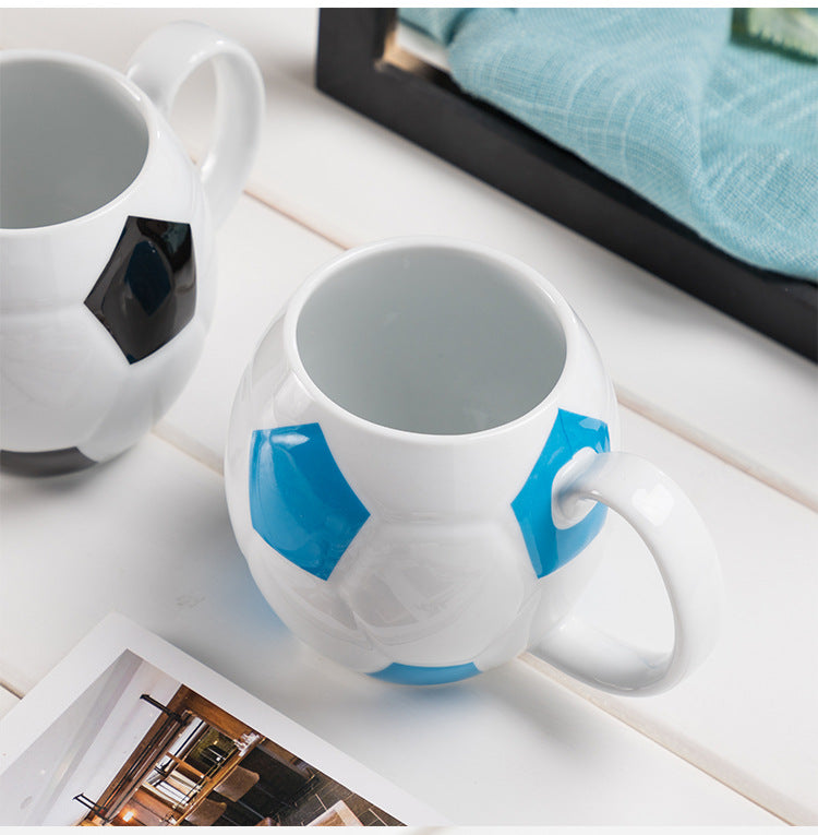High Temperature Ceramic Football Cup - Durable Drinkware for Sports Fans