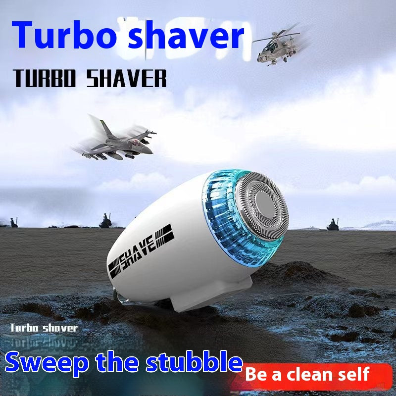 Mini Electric Beard Trimmer USB Rechargeable Portable Grooming Device