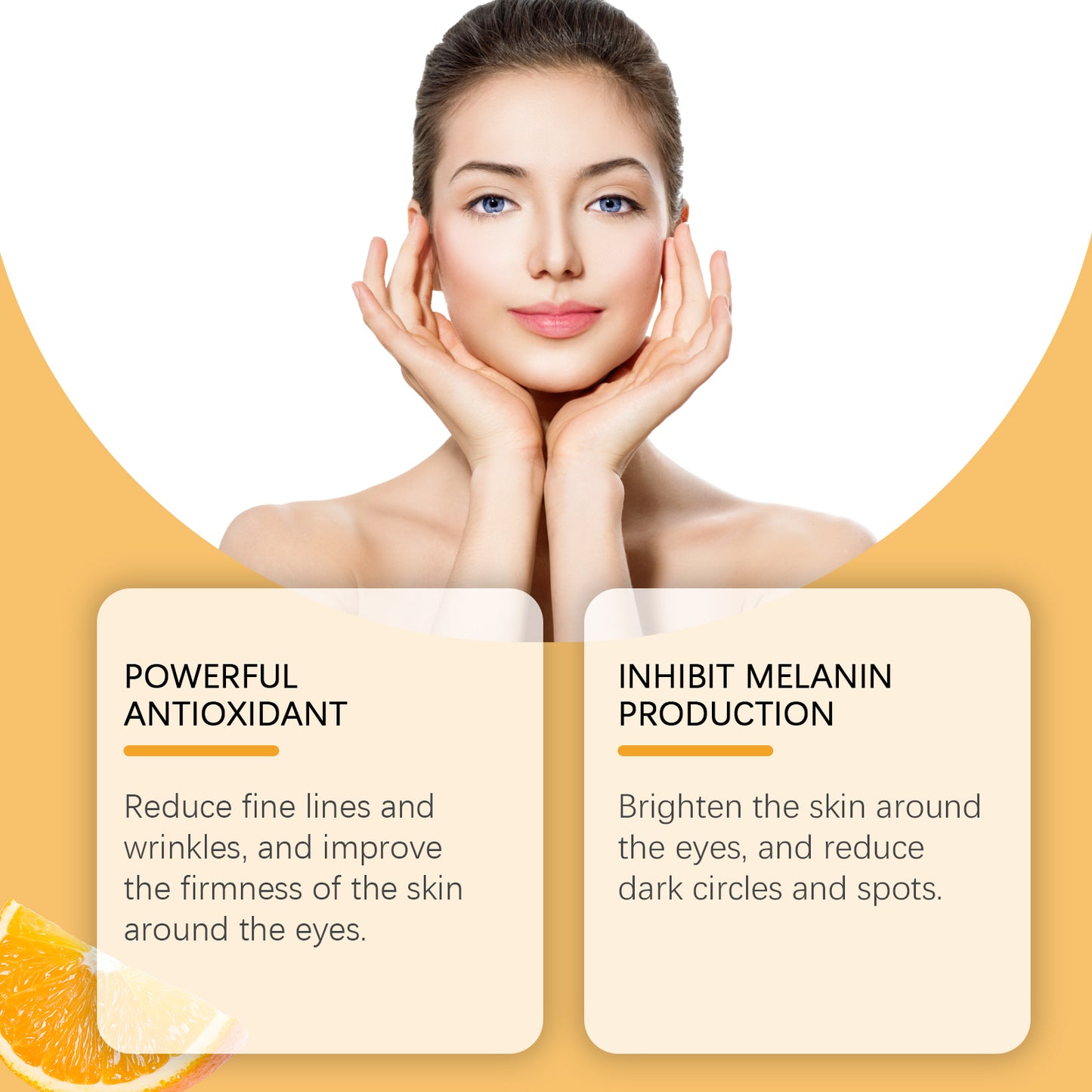 Vitamin C Eye Cream for Dark Circles & Hydration - 20g