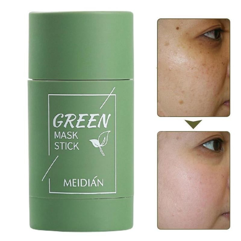 Green Tea Mud Mask Stick - 40g Deep Cleansing Facial Treatment