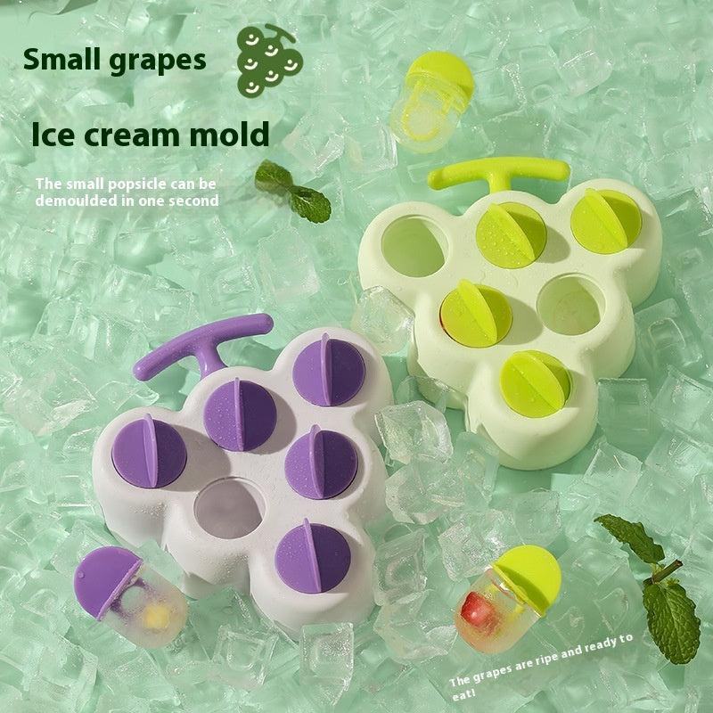 Silicone Ice Cream Mold for Homemade Frozen Desserts - Food Grade