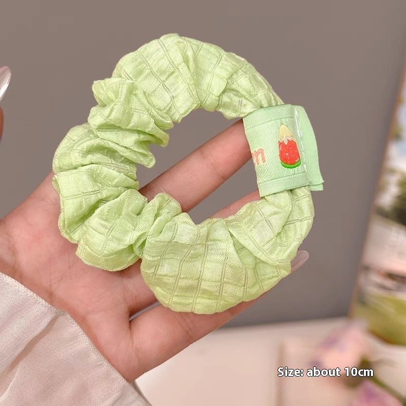 Summer Sweet Lace Scrunchie Hair Tie - Elegant Floral Hair Accessory