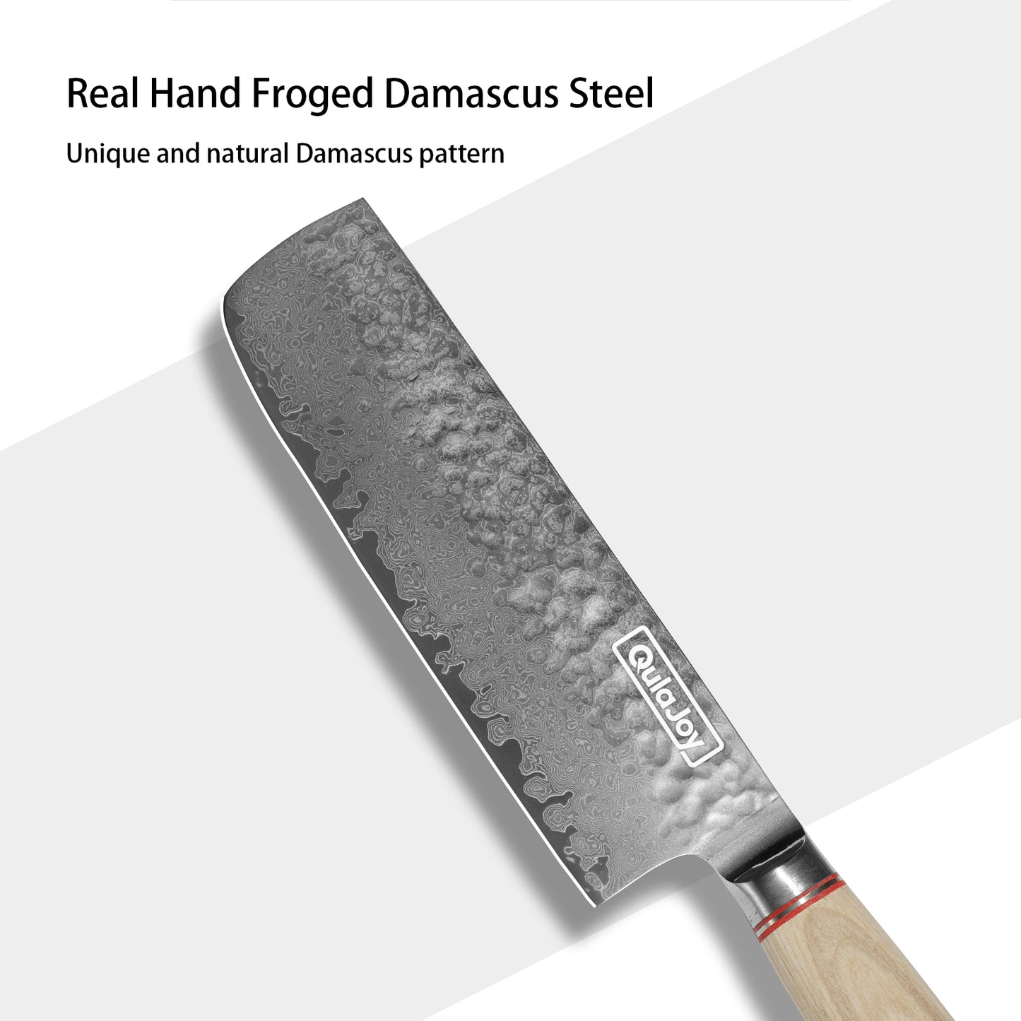 Professional 6.9 Inch Nakiri Knife - 67-Layers Damascus Steel