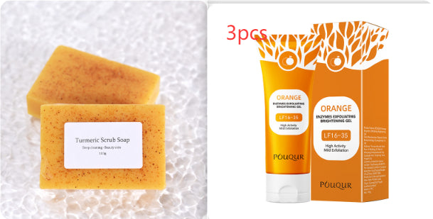 Yellow Sugar Exfoliating Gel for Face - Mild Skin Care, 150g