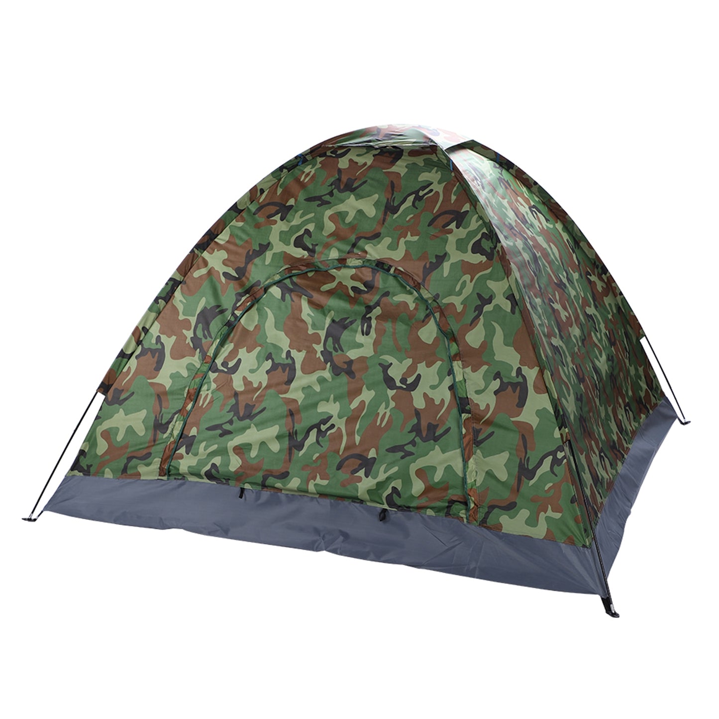 3-4 Person Camouflage Portable Camping Dome Tent
