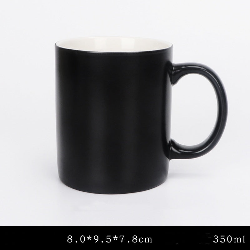 Color Changing Ceramic Mug - Heat-Activated Thermochromic Drinkware