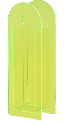 Colorful Acrylic Flower Vase - Geometric Modern Home Decor