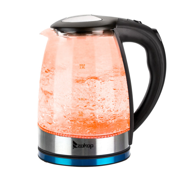 Electric Kettle 1.8L with Filter Screen & Stainless Steel Cover