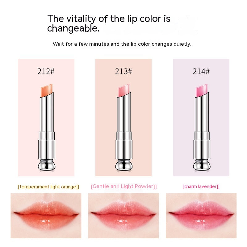 Moisturizing Waterproof Lip Balm - Nourishing Color Changing Lipstick