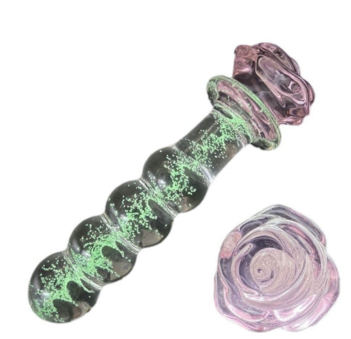 Luminous Glass Roses Crystal Home Decor for Adults