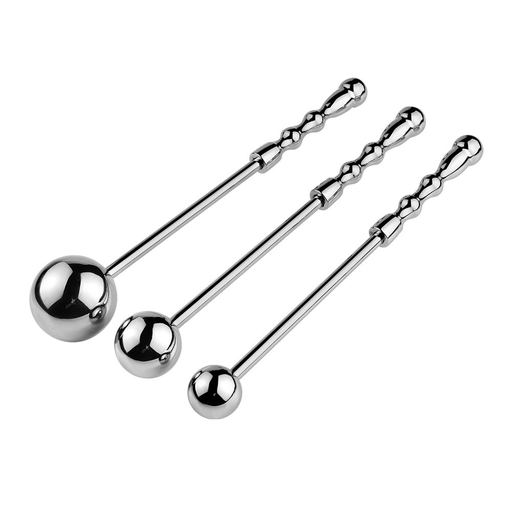 Stainless Steel Anal Plug Hand Tapping Set for Adults - Multiple Styles