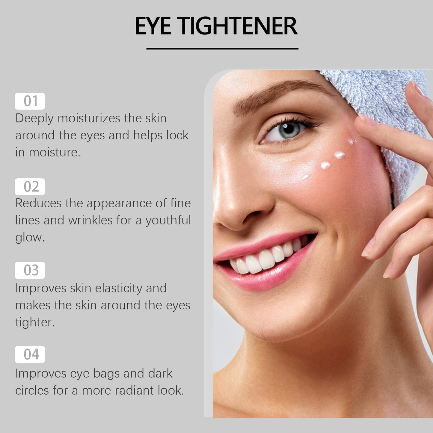 Eye Tightening Cream - Facial Skin Firming & Anti-Aging 30g