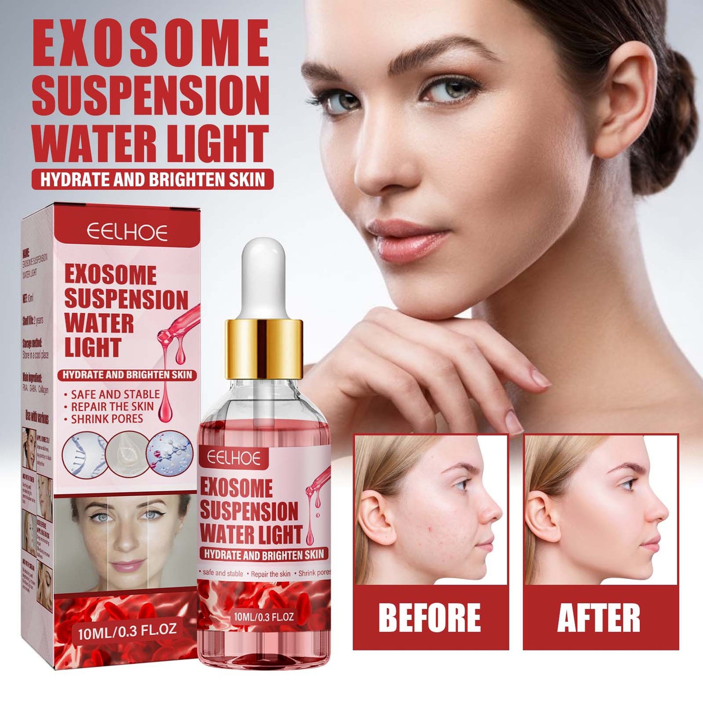 Anti-Wrinkle Facial Serum 10ml - Skin Repair & Fine Lines Reduction
