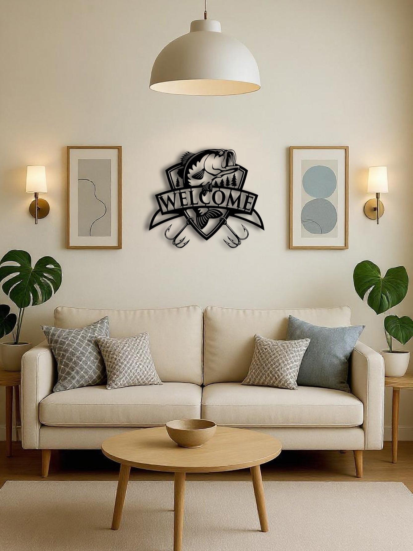 Christian Metal Wall Art Decor - Inspirational Scripture Hanging