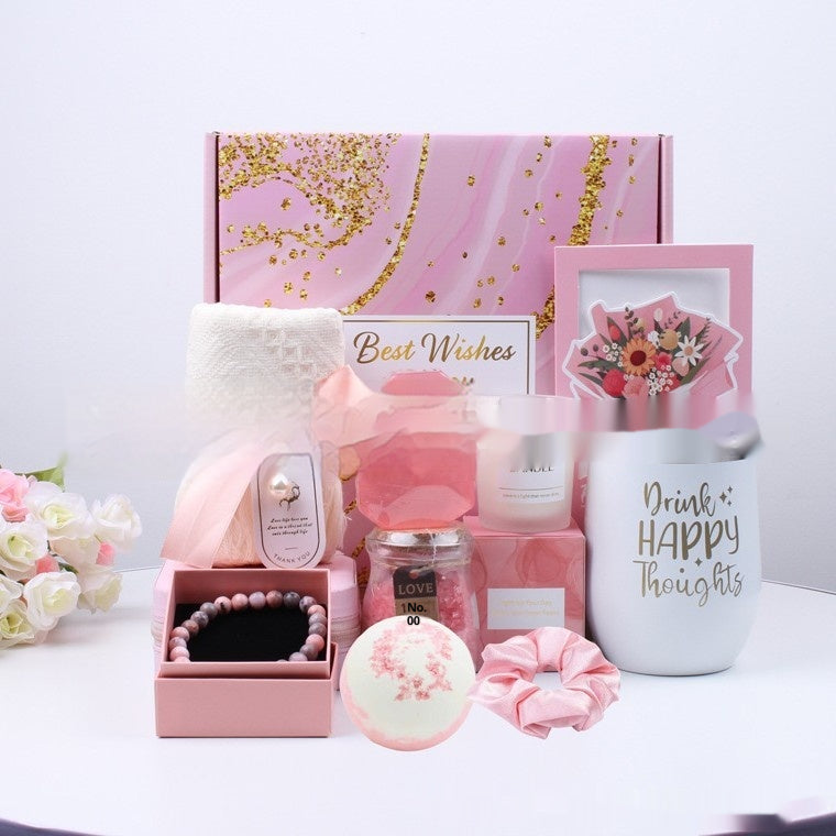 Girl Drinking Bottle Gift Set - Exquisite Party & Gift Pack with Multiple Variants